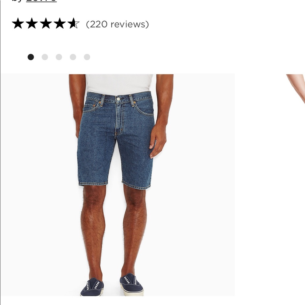 Men’s Levi Jean Shorts